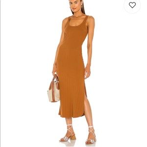 Vitamin A Organic ribbed tank dress